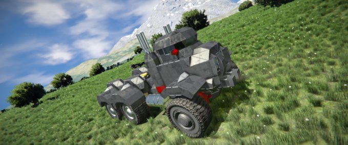 Blueprint PML Semi Truck Space Engineers mod