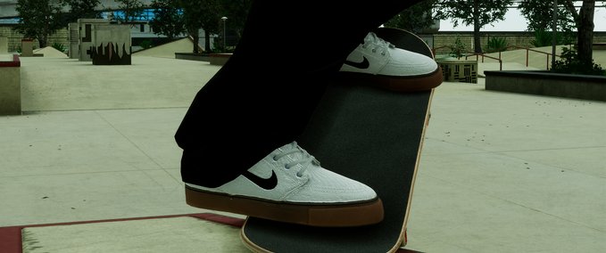 Gear Nike SB Janoski Grey Gum Skater XL mod