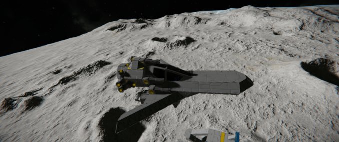 Blueprint Gun fighter Space Engineers mod