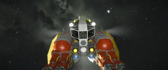 Blueprint Modified Mining Vessel Space Engineers mod
