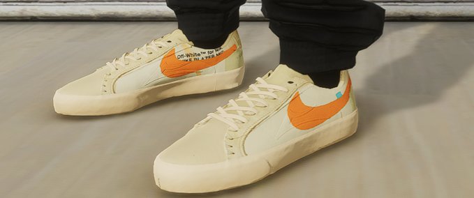 Gear Off-White x Nike Blazer All Hallow's Eve Skater XL mod