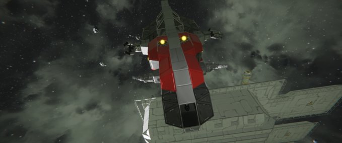Blueprint Xbox Galant Class Gunship Space Engineers mod