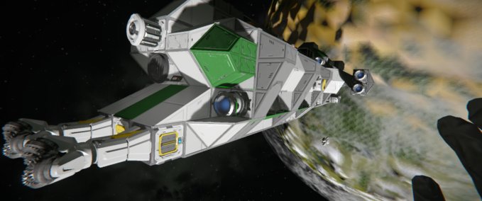 Blueprint Xbox Quake Class Miner Space Engineers mod