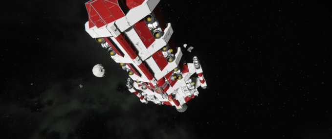 Blueprint Xbox Anthem Class Frigate Space Engineers mod