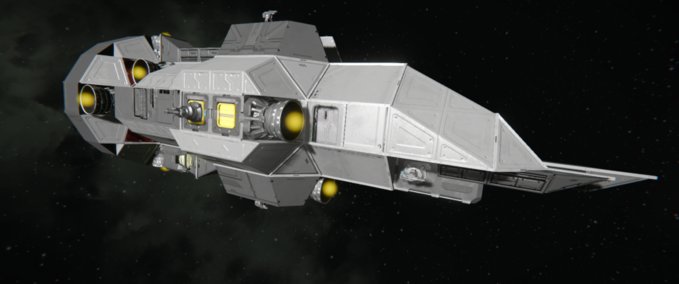 Blueprint Mini Rocinante Space Engineers mod