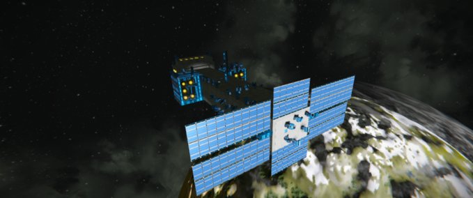 Blueprint ESTAÇAO MK1 Space Engineers mod