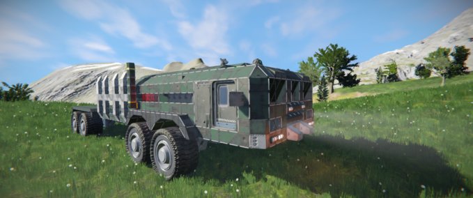 Blueprint Flatbed MR-12 Space Engineers mod