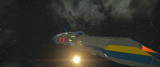 Blueprint HMS LONDON FRIGATE Space Engineers mod