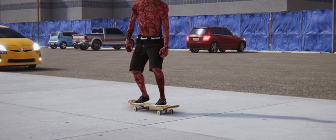 Fakeskate Brand halloween skin Skater XL mod
