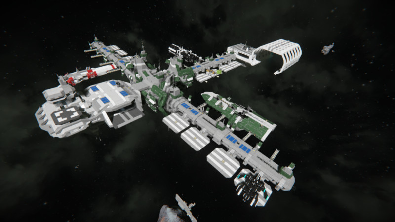 Space Engineers: Xbox Darkhaven Station v 1.0 Blueprint, Base, Large ...