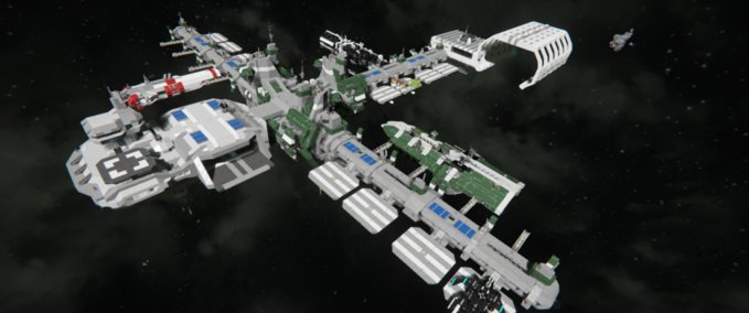 Blueprint Xbox Darkhaven Station Space Engineers mod