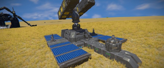 Blueprint Ground-Stationed Defense Platform Space Engineers mod