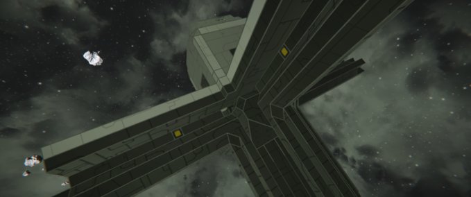 Blueprint Rocket station Space Engineers mod