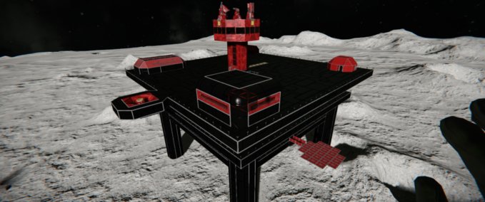 Blueprint ESD Drill Rig Mk2 Space Engineers mod
