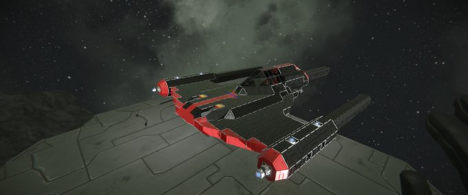 Blueprint ESD N1 Starfighter Space Engineers mod