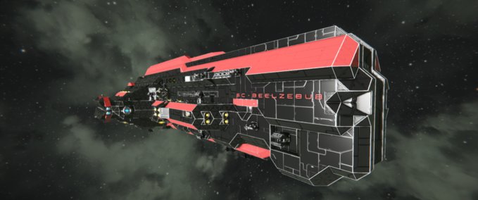 Blueprint SC Beelzebub V2 Space Engineers mod