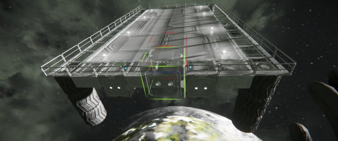 Blueprint Landing Pad Space Engineers mod