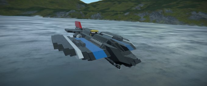 Blueprint HVM- Raven fighter Space Engineers mod