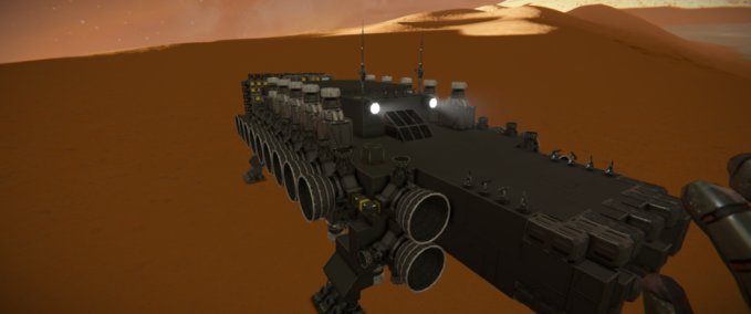 Blueprint BEVTR Destroyer Space Engineers mod