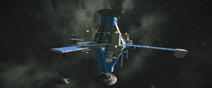 Blueprint Satelite1 Space Engineers mod
