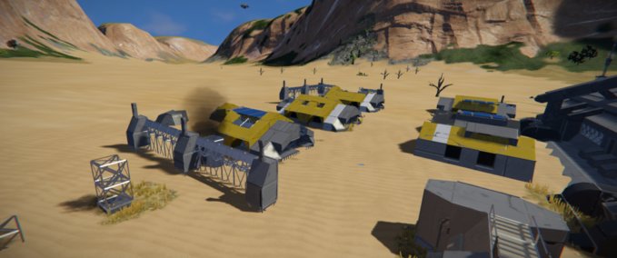 Blueprint Bases Space Engineers mod