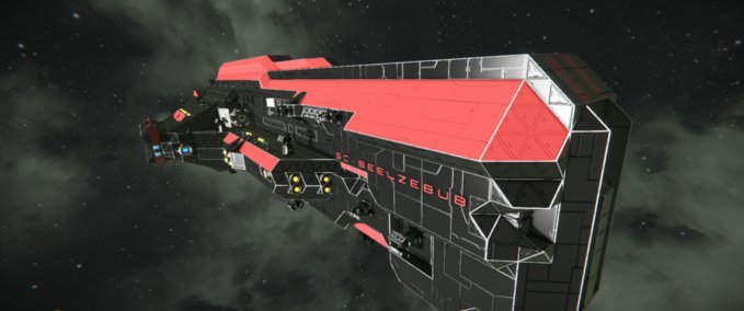 Blueprint SC Beelzebub V2 Space Engineers mod