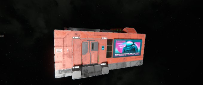 Blueprint Estructura pequeña 2323 Space Engineers mod
