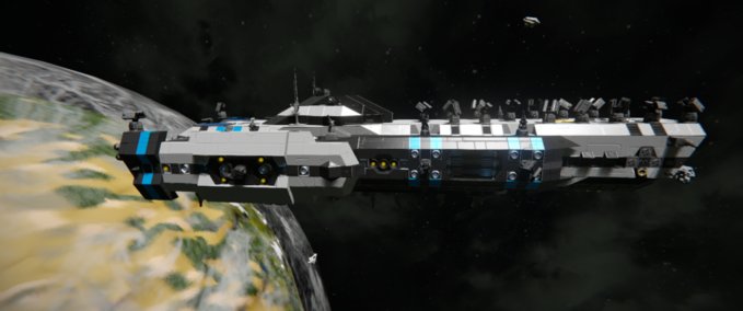 Blueprint D-37_Timberwolf Space Engineers mod