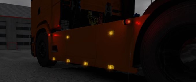Trucks Scania NextGen Slot + überarbeitete Seitenschürzen  Eurotruck Simulator mod