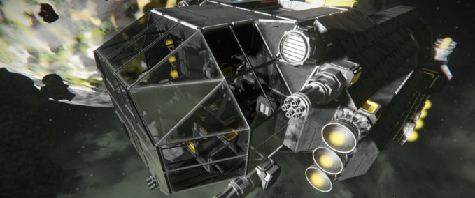 Blueprint TIE-Xb Strike Fighter Space Engineers mod