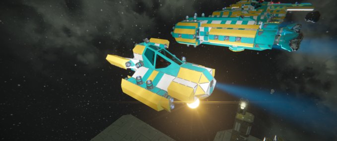 Blueprint Recon Fighter - GSE Space Engineers mod