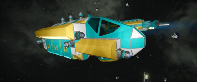 Blueprint Cargo Ship - GSE Space Engineers mod
