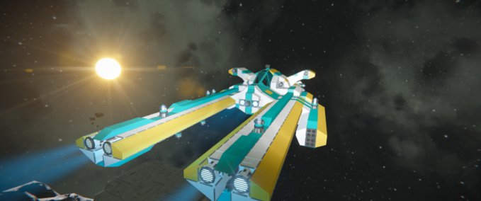 Blueprint Fighter - GSE Space Engineers mod