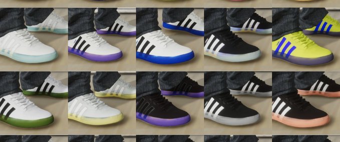 Real Brand Adidas Palace Chewy Pro (32 Colorways) Skater XL mod