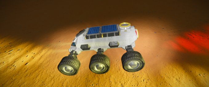 Blueprint Mars rover Space Engineers mod