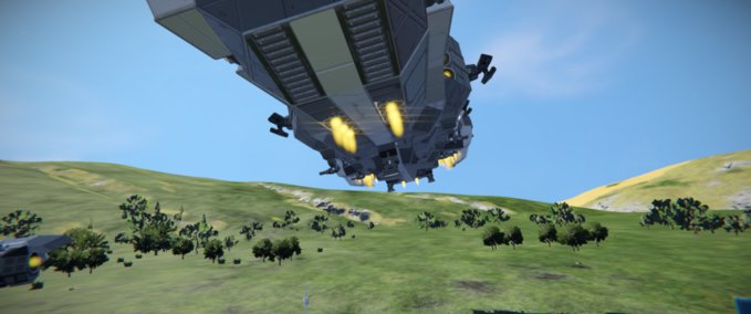 Blueprint D-37_Timberwolf Space Engineers mod