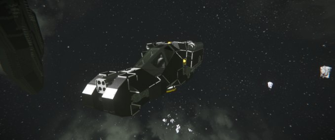 Blueprint DHO NAIA Class StarFighter Space Engineers mod