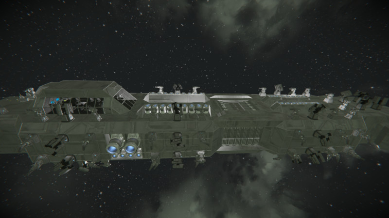 Space Engineers: USS. Anderson Heavy battleship v 1.0 Blueprint, Ship ...