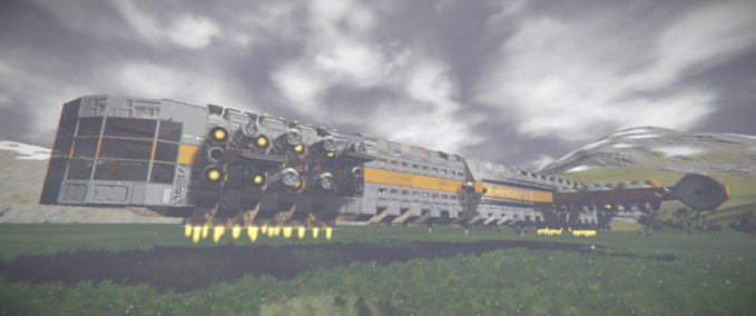 Blueprint Helping Hands Heavy Explorer Space Engineers mod