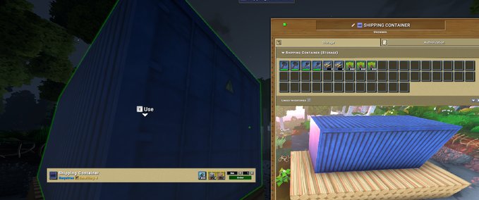 Item Shipping Container ECO mod