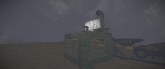 Blueprint Turret Test Space Engineers mod