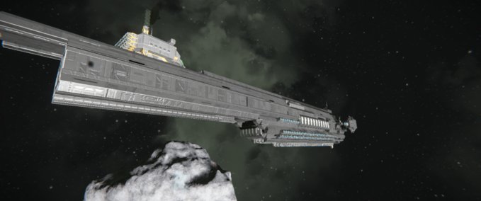 Blueprint CBB-37 THE USNS BAYNBRIDGE Space Engineers mod