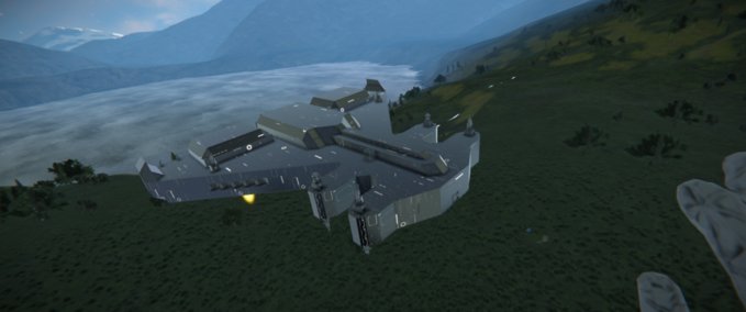 Blueprint Tau Manta Space Engineers mod