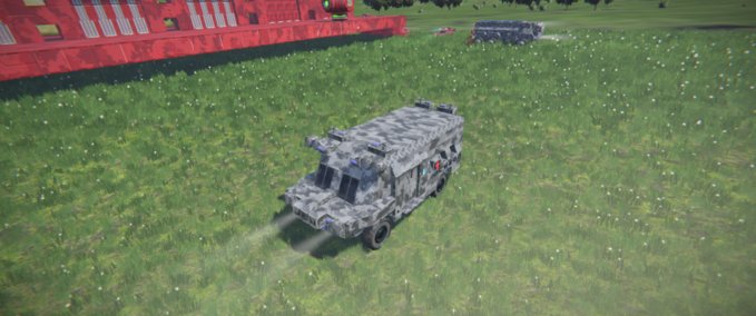 Blueprint JCW PoliceBoxer 200_1 Space Engineers mod