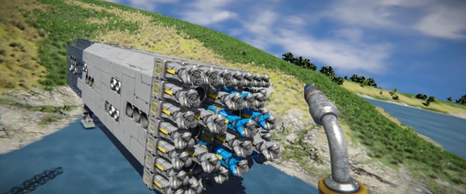 Blueprint Asteroid Eater Space Engineers mod