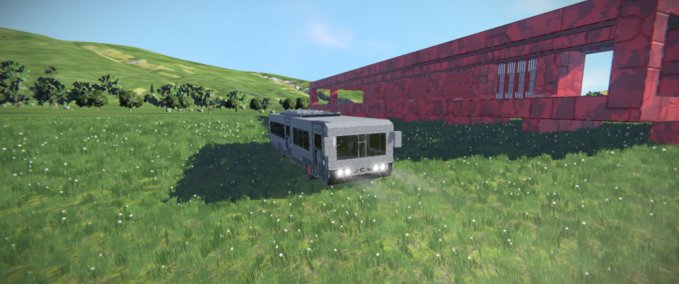 Blueprint JCW Bus 102 Space Engineers mod