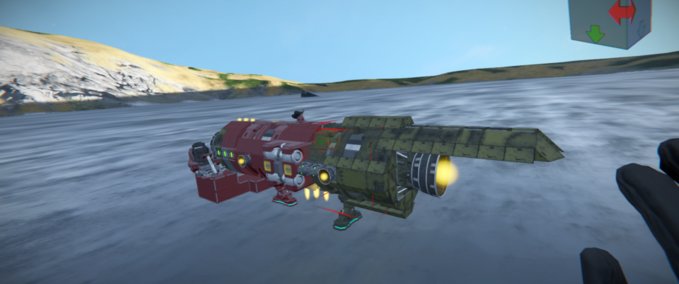 Blueprint Cobb Vanth's Speeder (The Mandalorian) Space Engineers mod