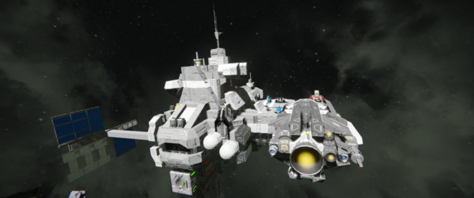 Blueprint UDSL OrbitalStation 922192089157724667 Space Engineers mod