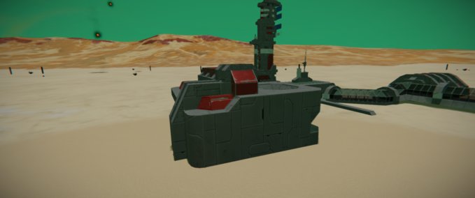 Blueprint Static Grid 8735 Space Engineers mod
