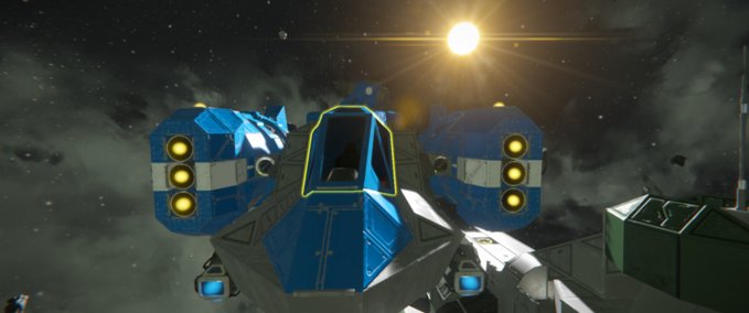 Blueprint Burstfire Bomber mk 2 Space Engineers mod